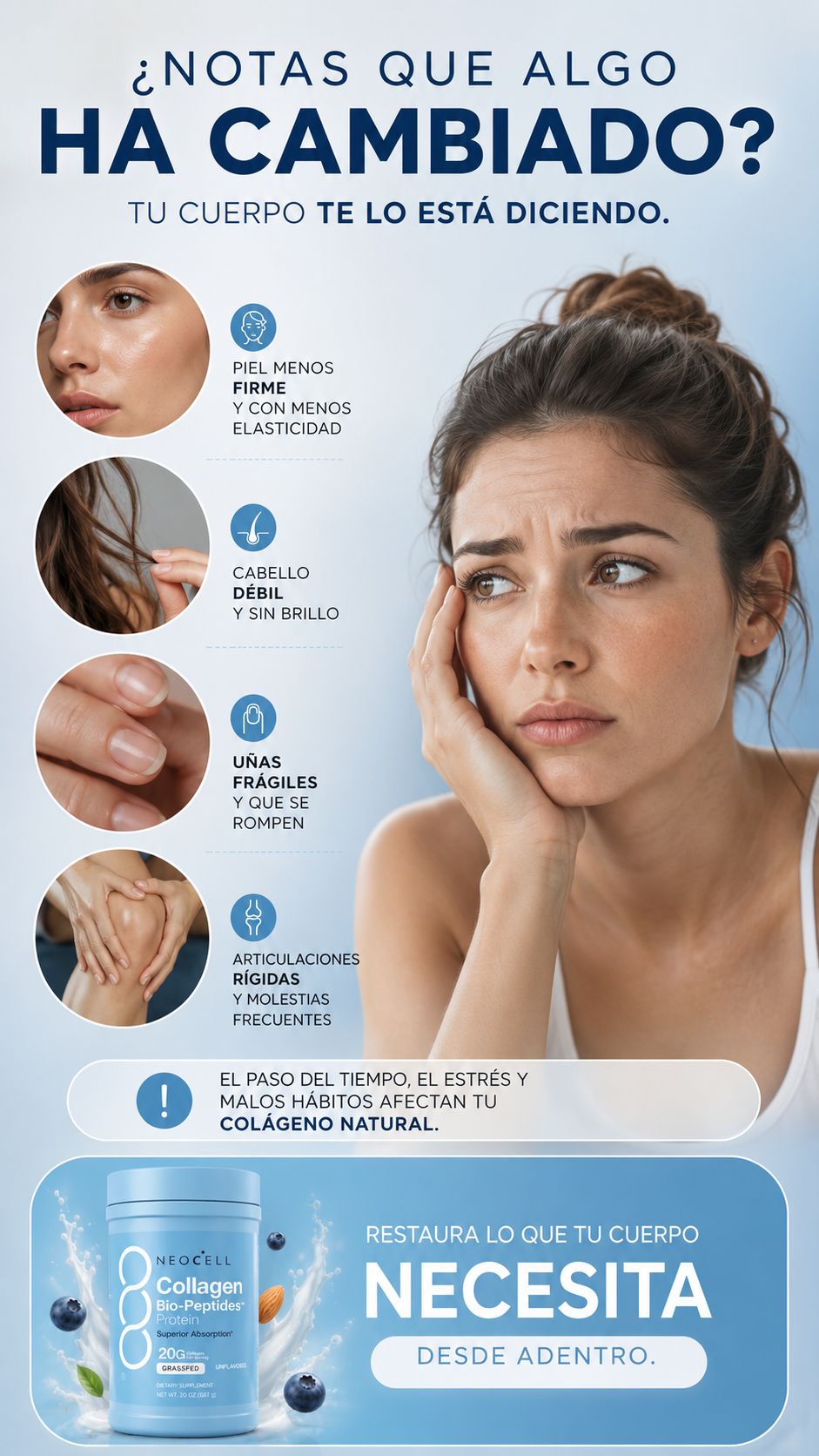 Collagen Bio-Peptides - NeoCell | Colágeno Premium para tu Belleza Diaria