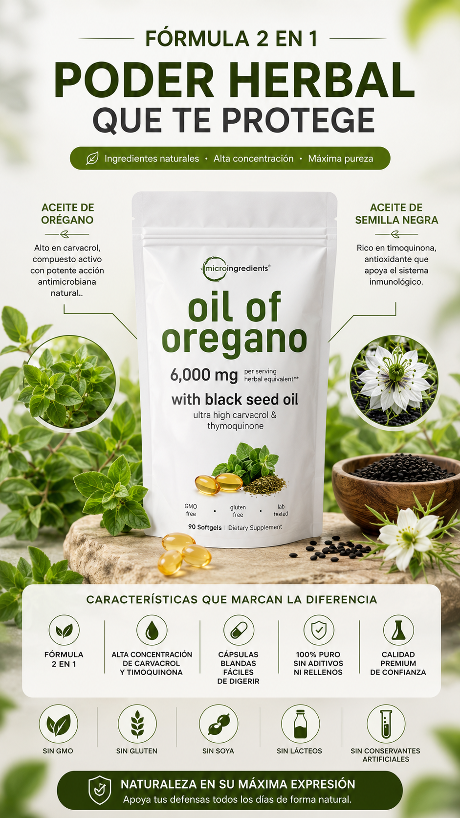 Oil of Oregano - Microingredients