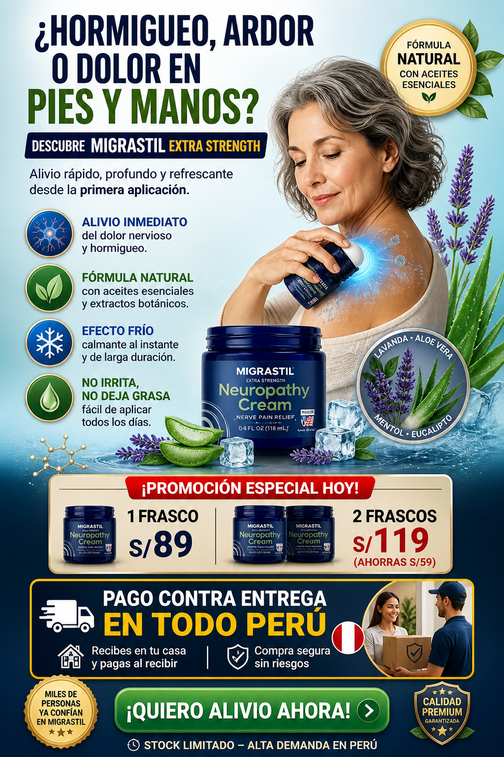MIGASTRIL - CREMA PARA NEURAPATÍA NERVIOSA